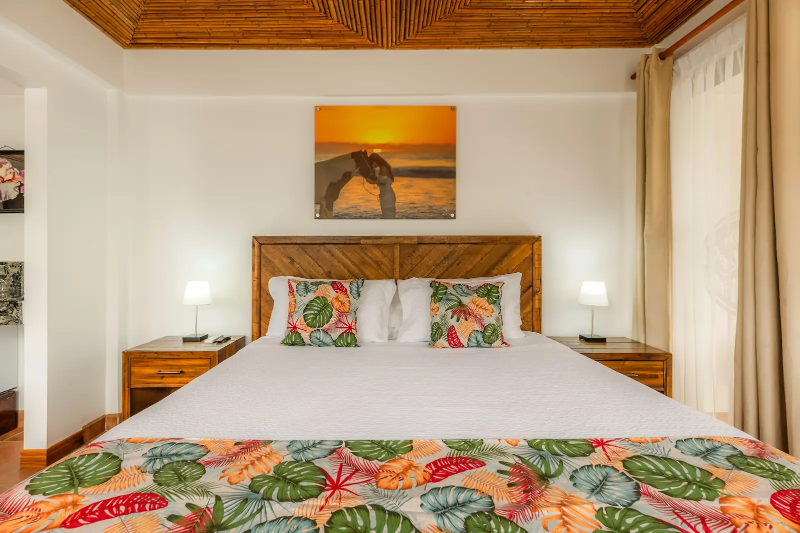 Jr. Suite ocean and pool view at Jaco Laguna Resort