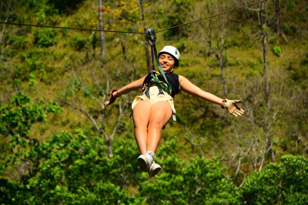 Zipline canopy tour in Jaco beach