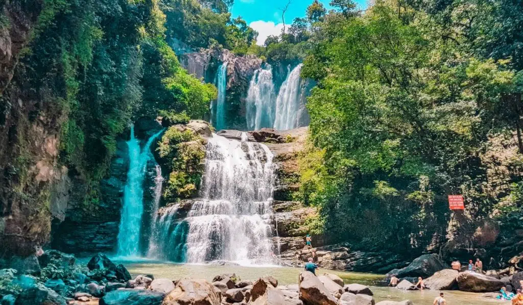 Nauyaca waterfall explorer tour near Jaco